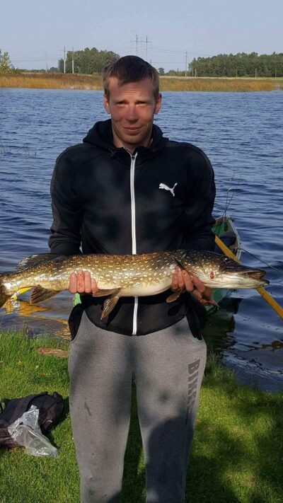 Lydeka, 3,9 kg