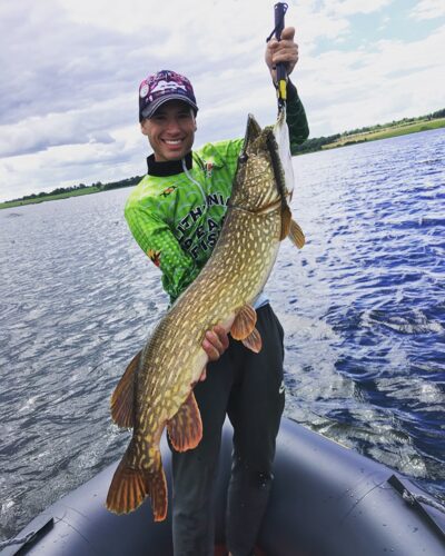 Lydeka, 9,7 kg