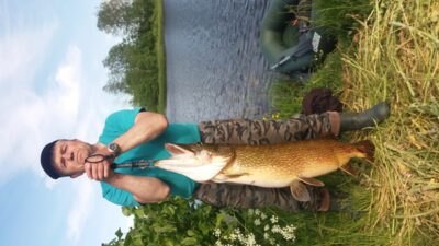 Lydeka, 13,5 kg