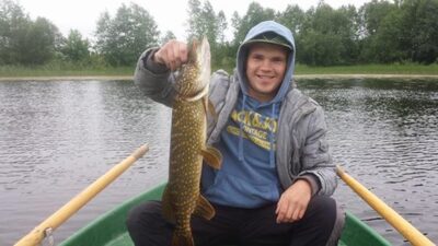 Lydeka, 4,1 kg