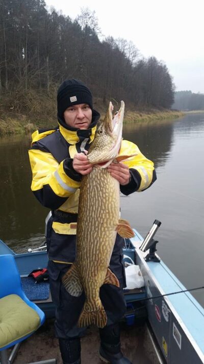 Lydeka, 10,7 kg — Nemunas