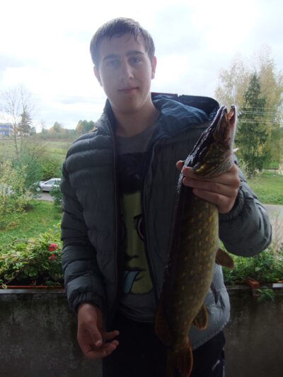 Lydeka, 1,6 kg — Riešės