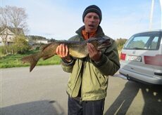 Lydeka, 4,5 kg — Norvegijos jūra