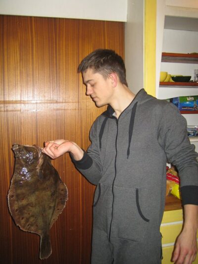 Jūrinė plekšnė, 2,1 kg
