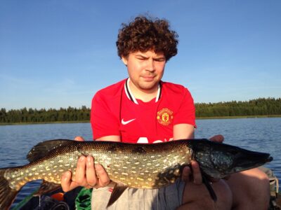 Lydeka, 3,2 kg
