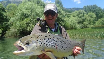 Upėtakis, 4,1 kg — Plavo ežeras