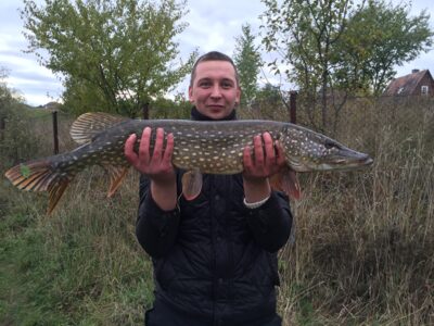 Lydeka, 5,3 kg — Okuliarai