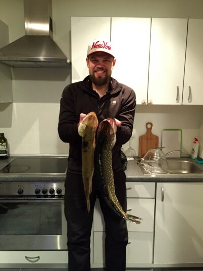 Lydeka, 1,9 kg — Juodieji Lakajai