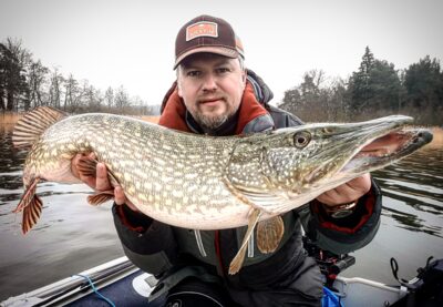 Lydeka, 9,1 kg