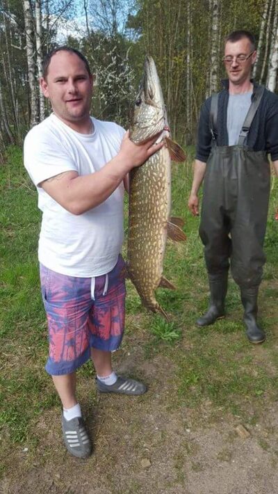 Lydeka, 9,5 kg