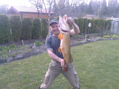 Lydeka, 4,4 kg