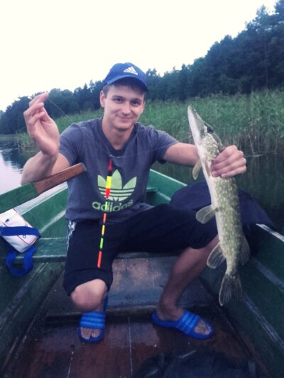 Lydeka, 1,4 kg