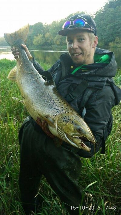 Atlantinė lašiša, 11,3 kg — Neris