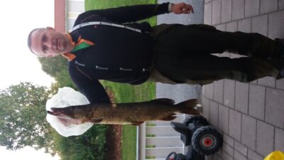 Lydeka, 4,3 kg