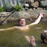 Žvejas(-ė) bagduse